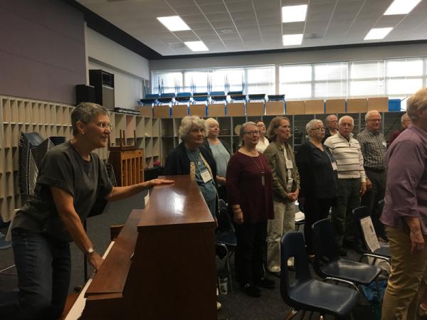 Voices Valiant Adult Choir Performance