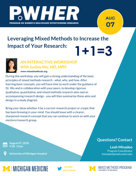 Mixed Methods Flyer