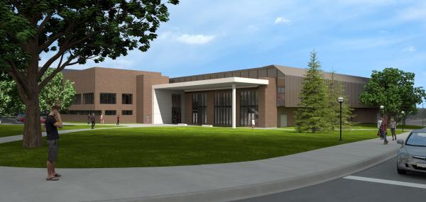 North Campus Recreation Building exterior