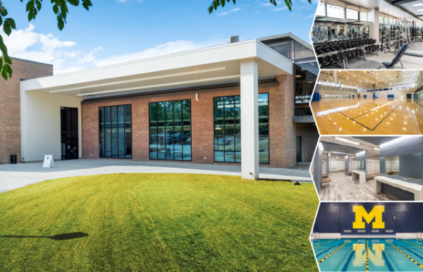 North Campus Recreation Building exterior