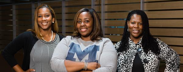 Jade Burns, Lenette Jones, Sheria Robinson-Lane