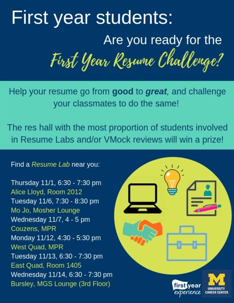 Resume Lab Flyer