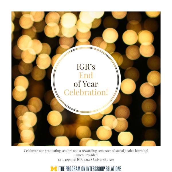 IGR End of Year Celebration