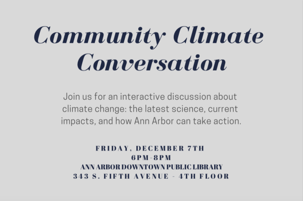 Community Climate Conversation Flyer