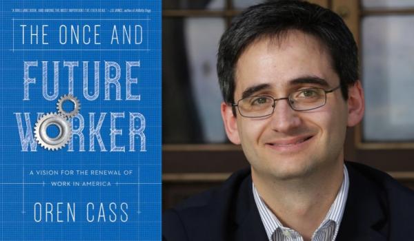 image of book cover and oren cass