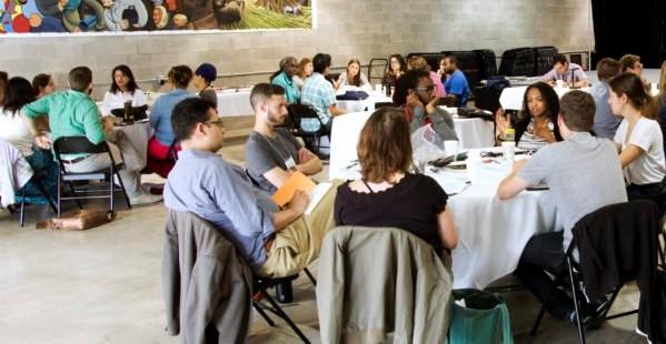 Participants in graduate workshop