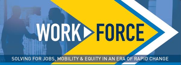 Graphic with words WorkForce