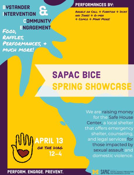 Birght colors of paint splashes create a background. The text on the poster shares the details like time, location, and the event description.