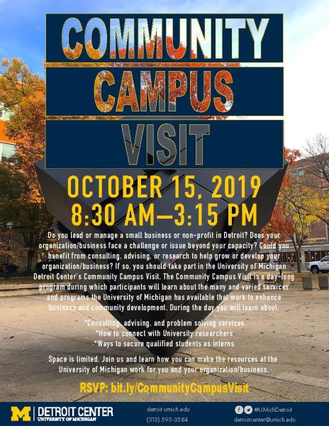 Community Campus Visit Flyer