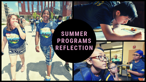 Summer programs reflection logo