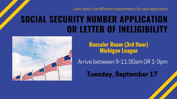 Social Security Number Application