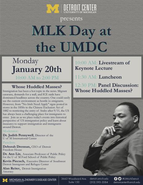 MLK Day at the UMDC 2020