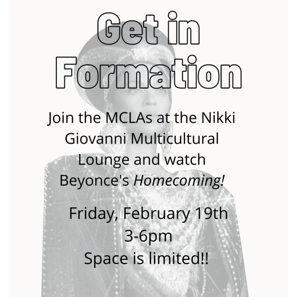 Flyer sharing information about the movie viewing program.