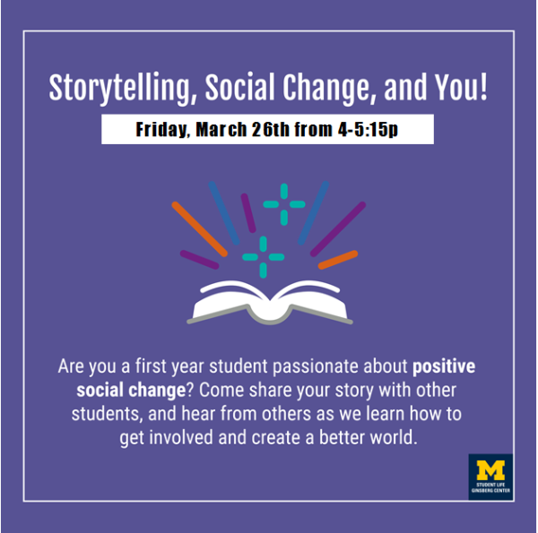 Connect with others through the power of your own story!