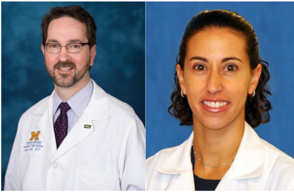 Dr. Jim Cooke and Dr. Lauryn Rochlen