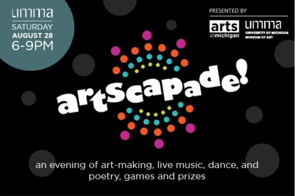 Artscapade poster graphic