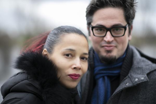 Rhiannon Giddens with Francesco Turrisi