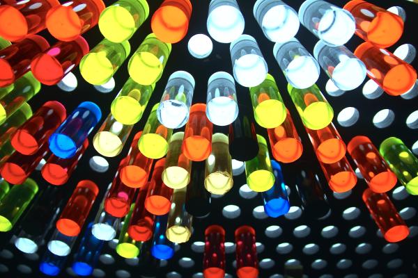Light pegs from above