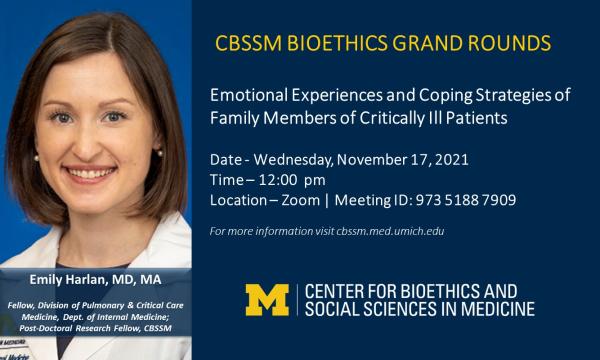 Harlan Bioethics Grand Rounds