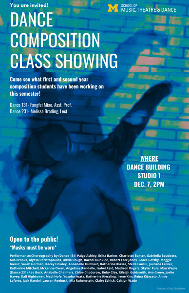 Dance Composition Class Showing