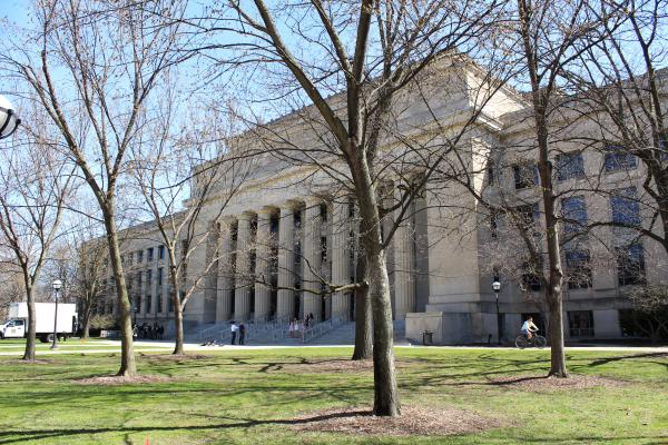 Photo of Angell Hall by Fatimah Bolhassan.