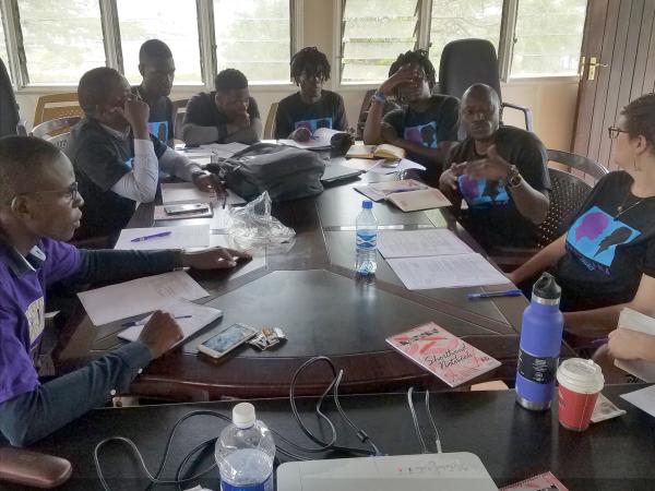 Community partners in Kenya working on public health interventions