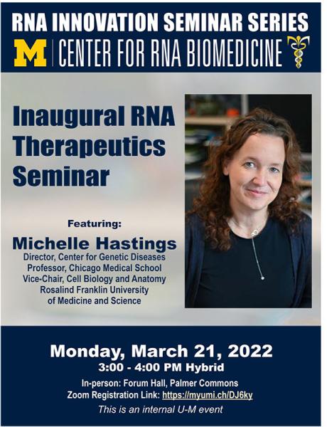 Michelle Hastings, Rosalind Franklin University