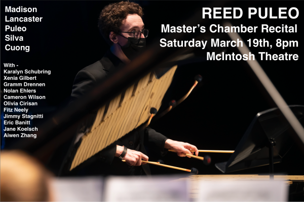 Reed Puleo, percussion