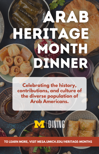 Arab Heritage Month Dinner