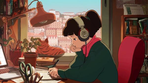 Lo-fi Study Girl