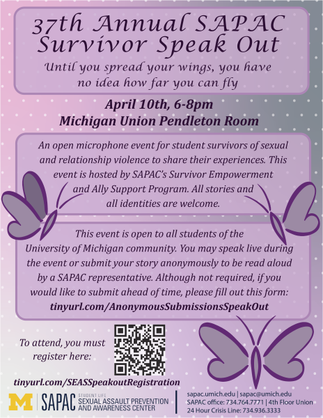 Speak Out Flier