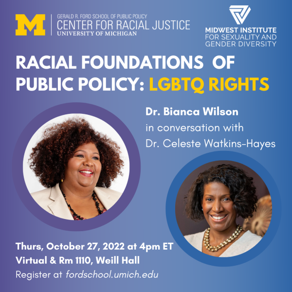 Dr. Bianca Wilson and Dr. Celeste Watkins-Hayes