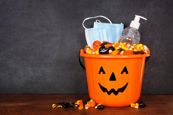 Pumpkins and candy