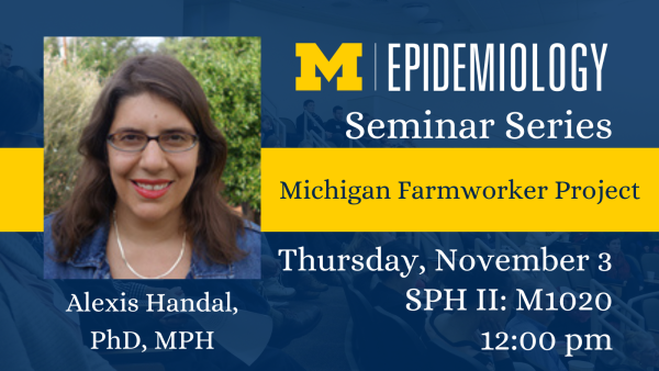 Epid Seminar Series 11/3