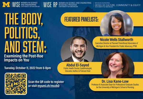 The Body, Politics, and STEM: Examining Post-Roe Impacts on You
