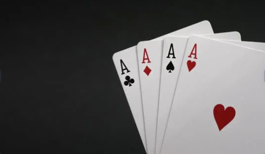 plain background with cards