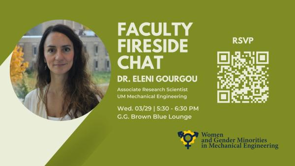 Faculty Fireside Chat Flyer