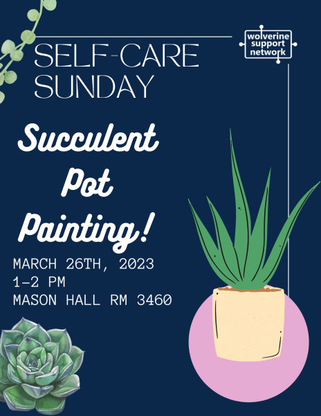 WSN Self-Care Sunday Advertisement
