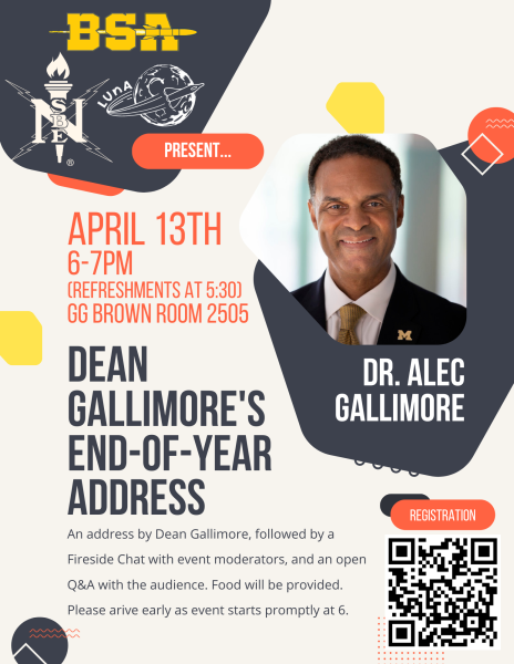 Flyer with event details and description