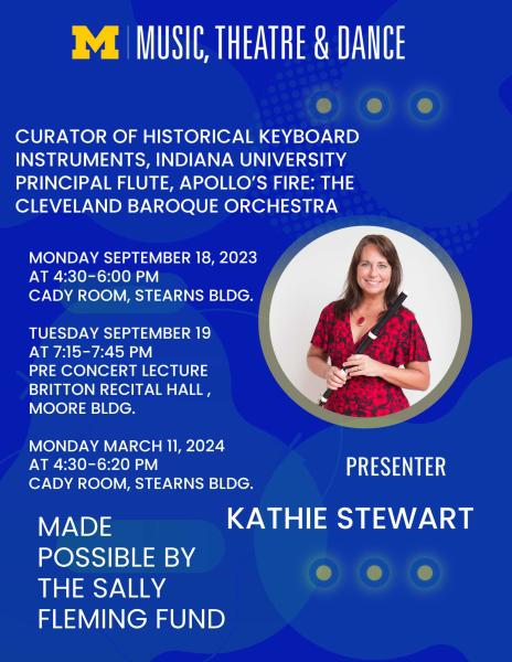 Kathie Stewart, Baroque Flute