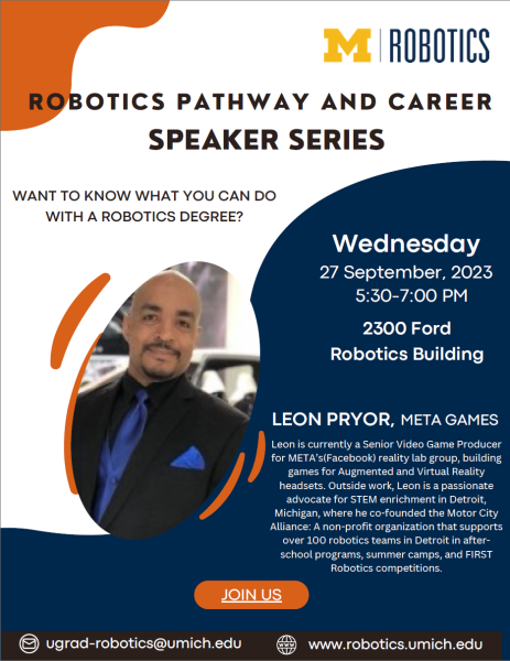 Flyer with information included in posting