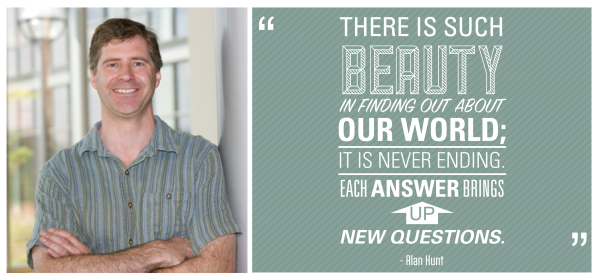 Alan J. Hunt and a quote from him