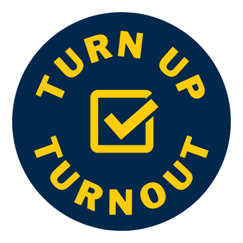 Turn Up Turnout Logo