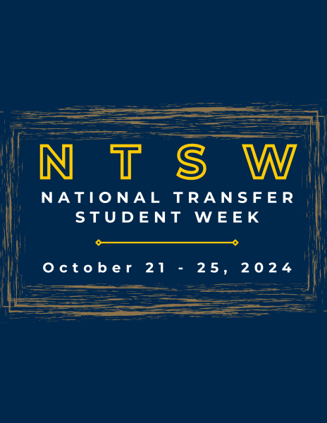 National Transfer Student Week - October 21-25, 2024