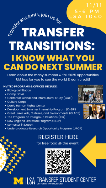 Transfer Transitions I Know What You Can Do Next Summer flyer