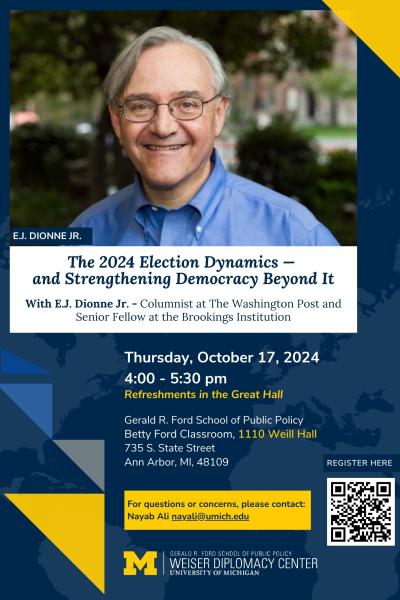 Flyer Event On The 2024 Election Dynamics