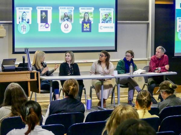 Panel of speakers