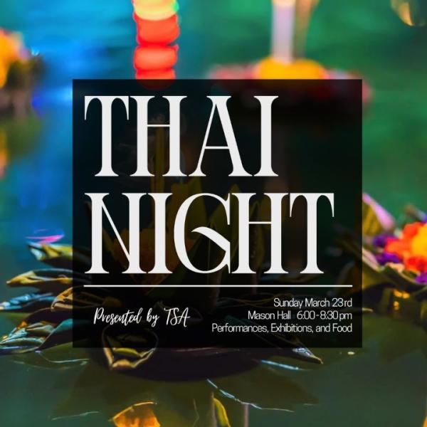 Thai Night Poster