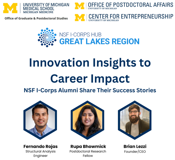 Innovation Insights to Career Impact: NSF I-Corps Alumni Share Their Success Stories
