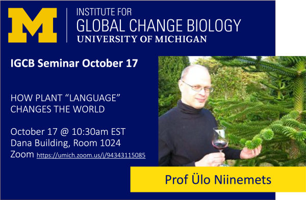 IGCB Seminar October 17